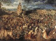 Pieter Bruegel Christ Carring the Cross oil painting